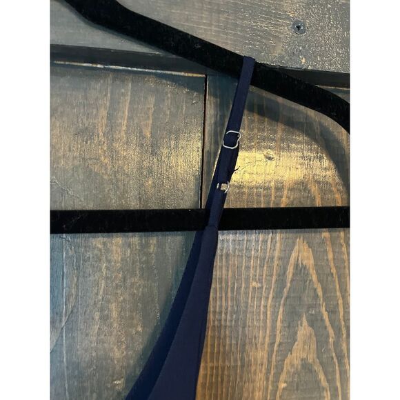 Lola Grace Navy Blue Spaghetti Strap Jumpsuit Wide Leg Elastic Waist Casual F38 - Picture 7 of 9